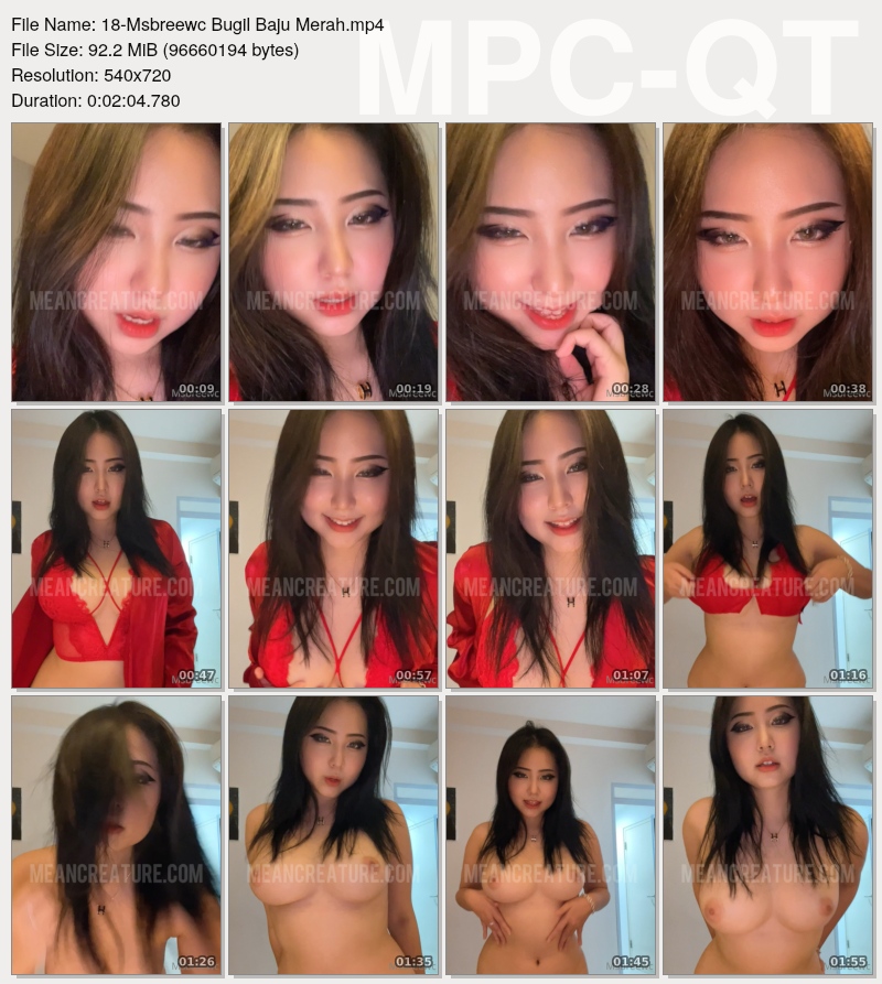 Msbreewc Bugil Baju Merah