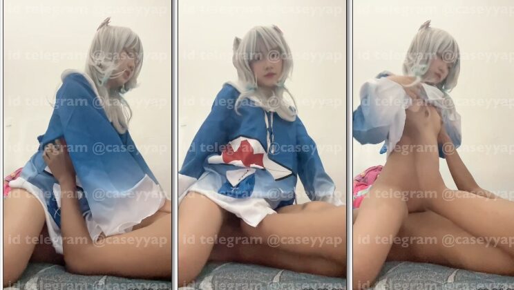 Caseyyap Video Bokep Ngewe Cosplay Gawr Gura